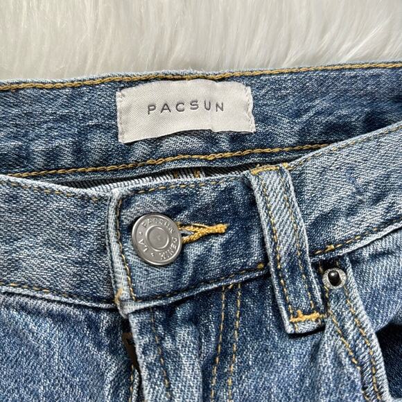 PacSun Light Blue High Rise Bootcut Jeans - Picture 4 of 9